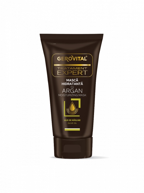 Masca hidratanta cu argan pentru par, 150ml, 1137, Gerovital