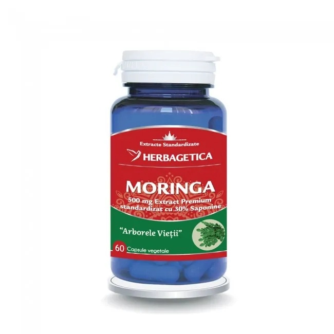 Moringa, 60 capsule, Herbagetica