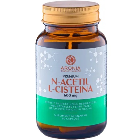 Premium N-Acetil L-Cisteina, 60cps, Aronia Charlottenburg