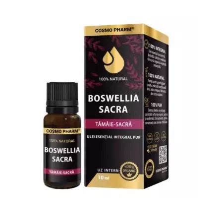 Ulei esential integral de tamaie sacra, 10ml, Cosmopharm