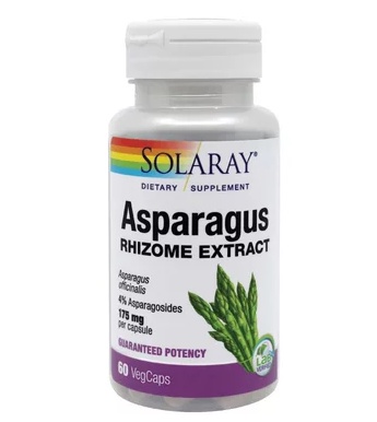 Asparagus Solaray, 60 capsule, Secom