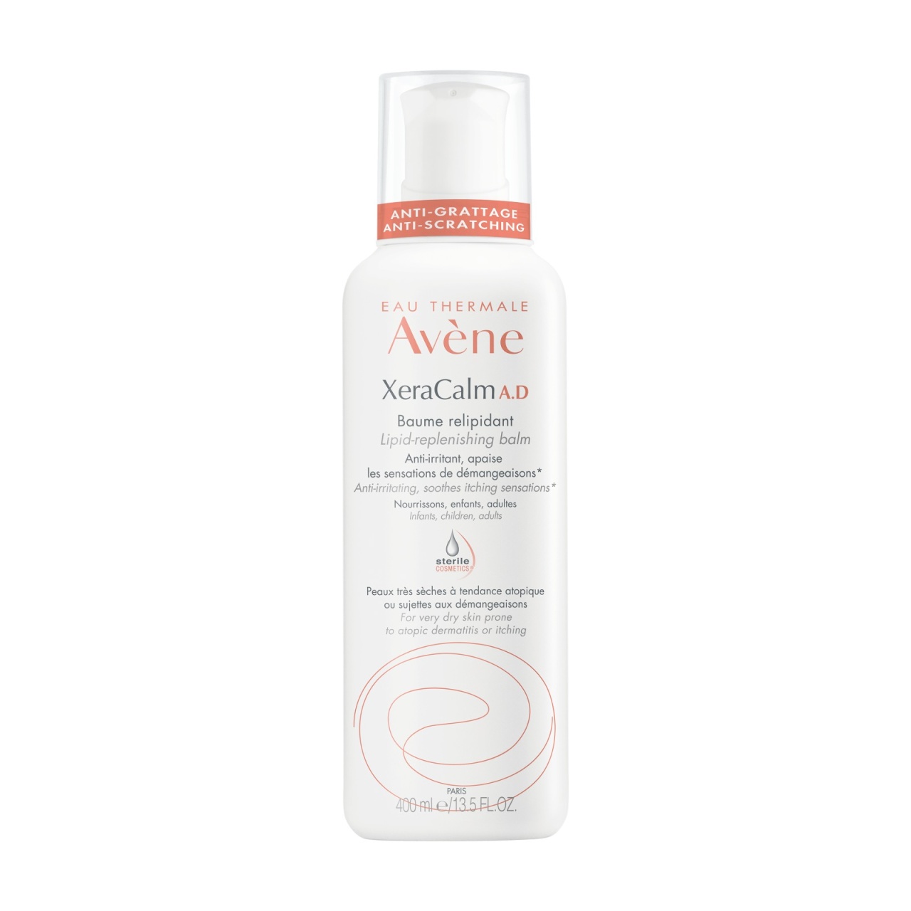 Balsam relipidant XeraCalm AD, 400ml, Avene