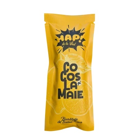 Baton Raw Vegan cu Cocos si Lamaie, 45 g, HAP de la Vlad