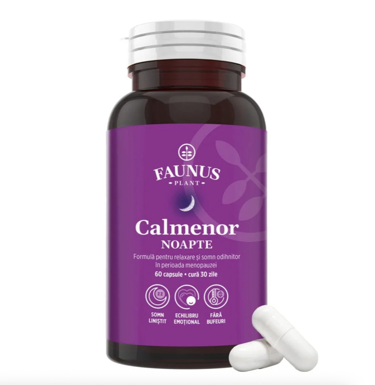 Calmenor Noapte, 60 Capsule, Faunus Plant