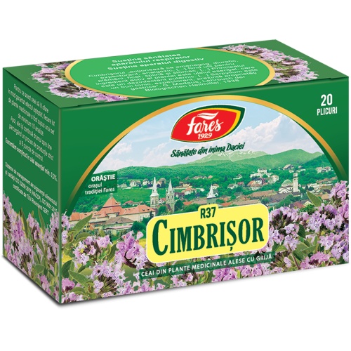 Ceai cimbrisor, 20 plicuri, Fares