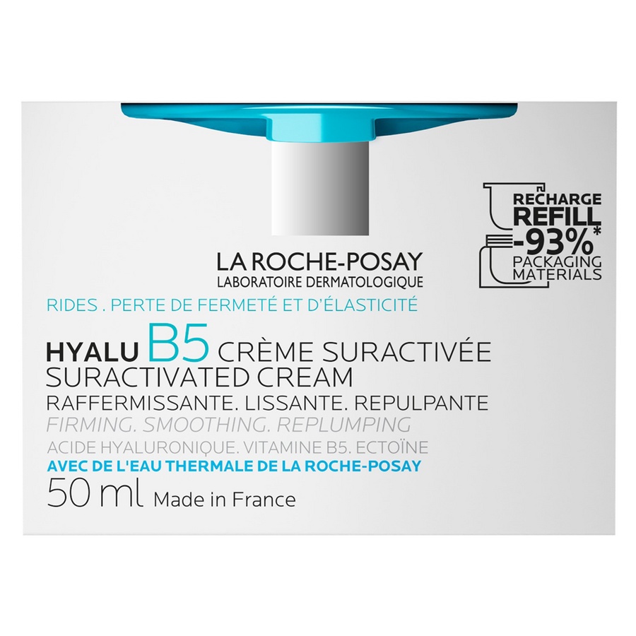 LA ROCHE-POSAY Hyalu B5 Crema Antirid Supra-Activata cu acid hialuronic , rezerva de reincarcare, 50ml