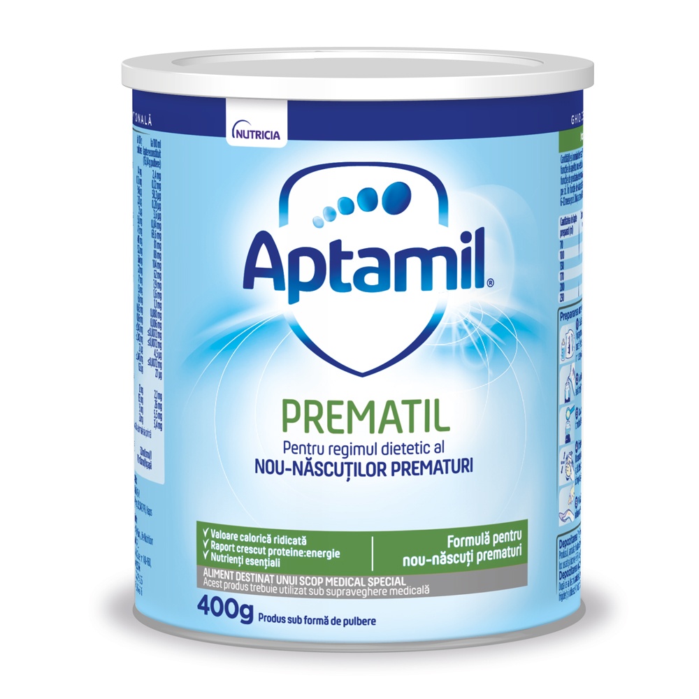 Lapte praf Aptamil Prematil, 400g, Nutricia