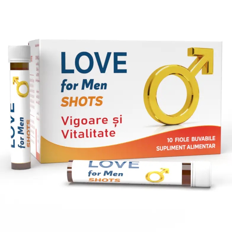 Love for Men, 10 fiole buvabile, Justin Pharma