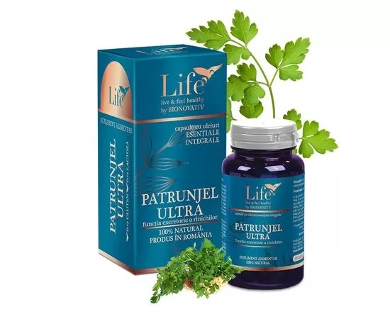 Patrunjel Ultra Capsule cu Uleiuri Esentiale Integrale 30 capsule Bionovativ Life