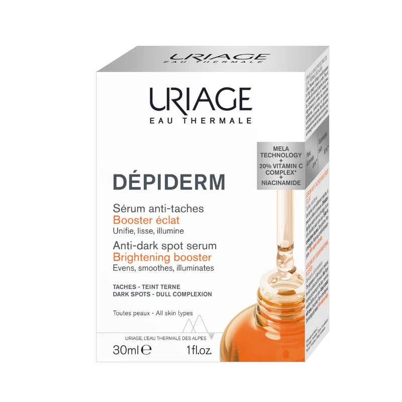 Serum booster Depiderm impotriva petelor, 30ml, Uriage