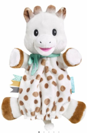 Vulli Marioneta girafa sophie din plus