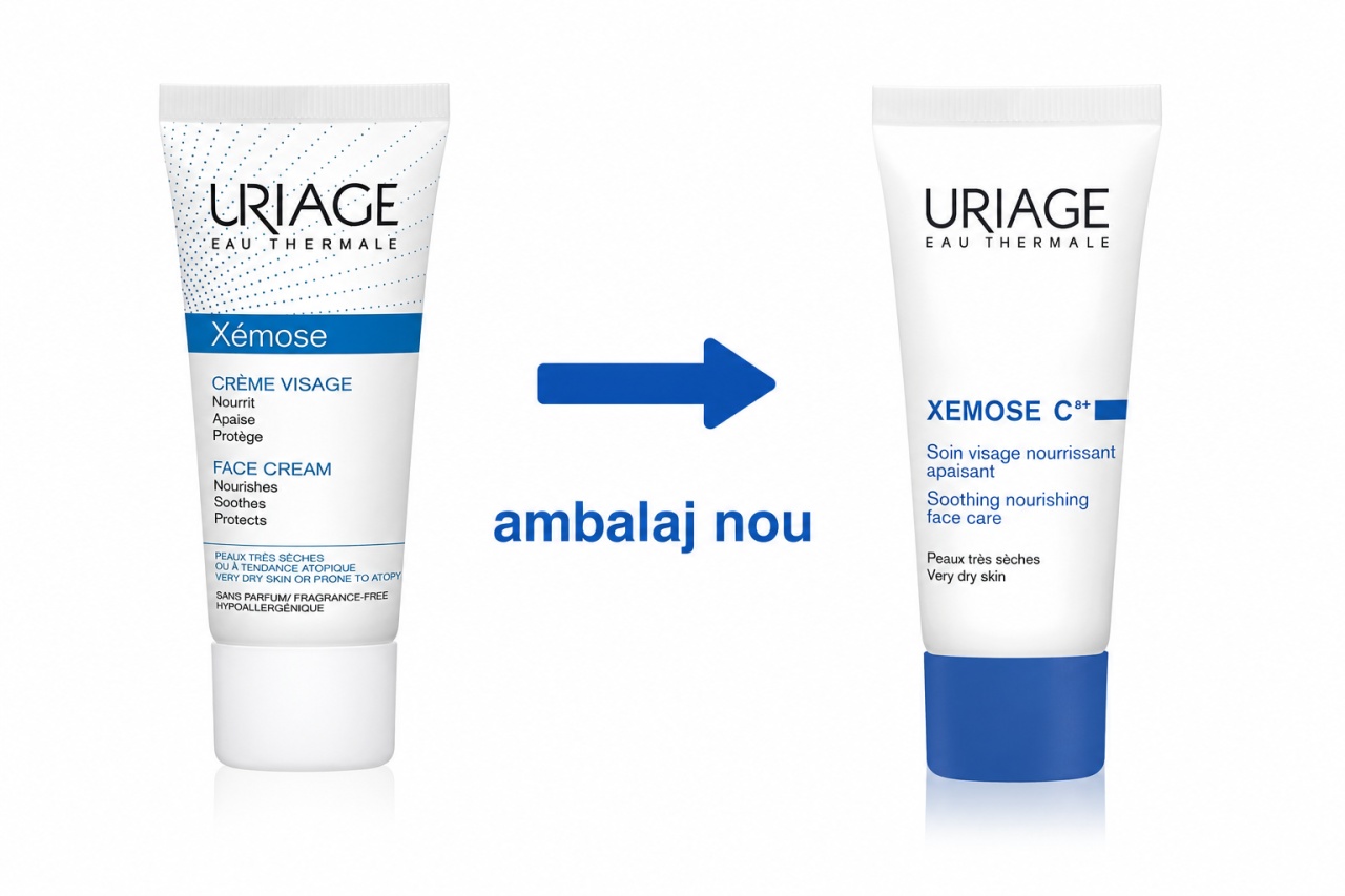 Crema intens hidratanta pentru fata Xemose, 40ml, Uriage