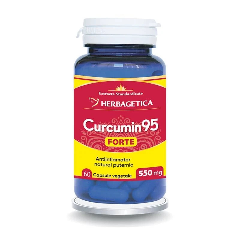 Curcumin 95 Forte, 60 capsule, Herbagetica