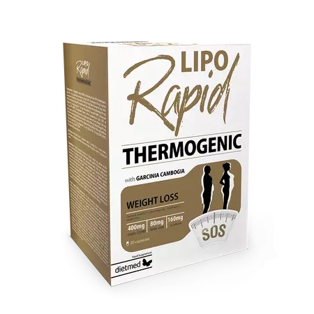 Lipo Rapid Thermogenic, 30 capsule vegetale, Dietmed