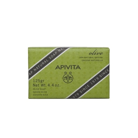 Sapun natural cu extract din masline, 125g, Apivita