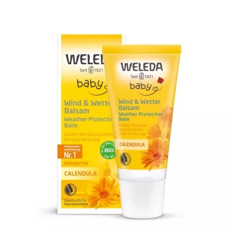 Balsam intensiv impotriva vantului si frigului pentru bebelusi, 30ml, Weleda