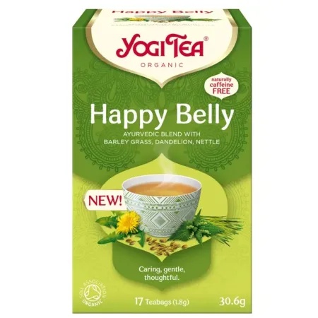 Ceai Eco Happy Belly, 17pl, YogiTea