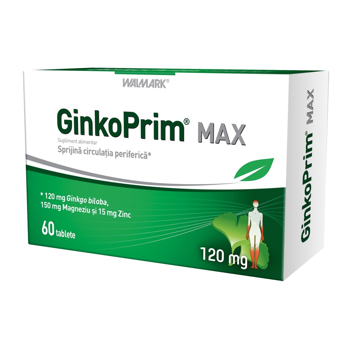 Ginkoprim Max 120 mg, 60 tablete, Walmark