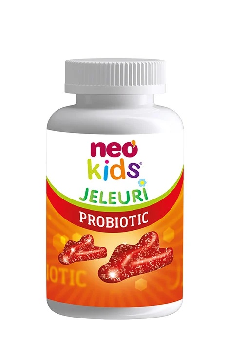 Neo Kids probiotic - jeleuri probiotice pentru copii, 30 jeleuri - imagine 3