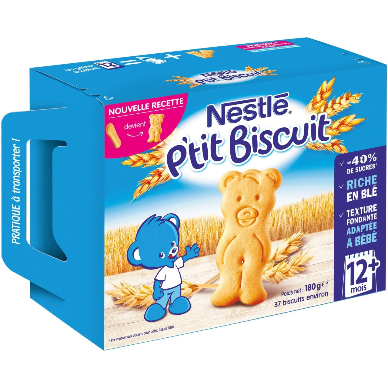 Biscuiti PTIT, +12luni, 180g, Nestle