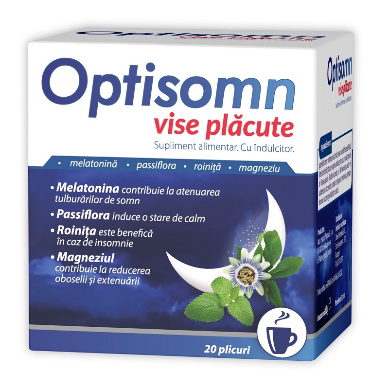 Optisomn vise placute, Zdrovit, 20 plicuri - imagine 3
