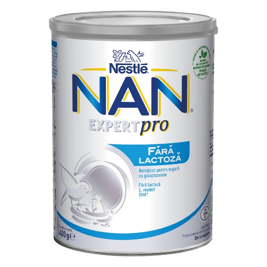 Lapte praf fara lactoza Nan ExpertPro +0 luni, 400g, Nestle