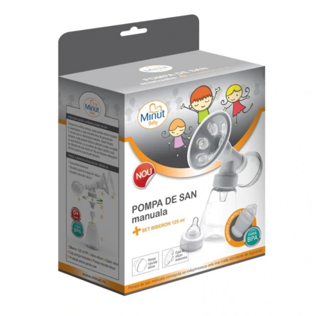 Pompa de sân manuală, HL0611, MINUT