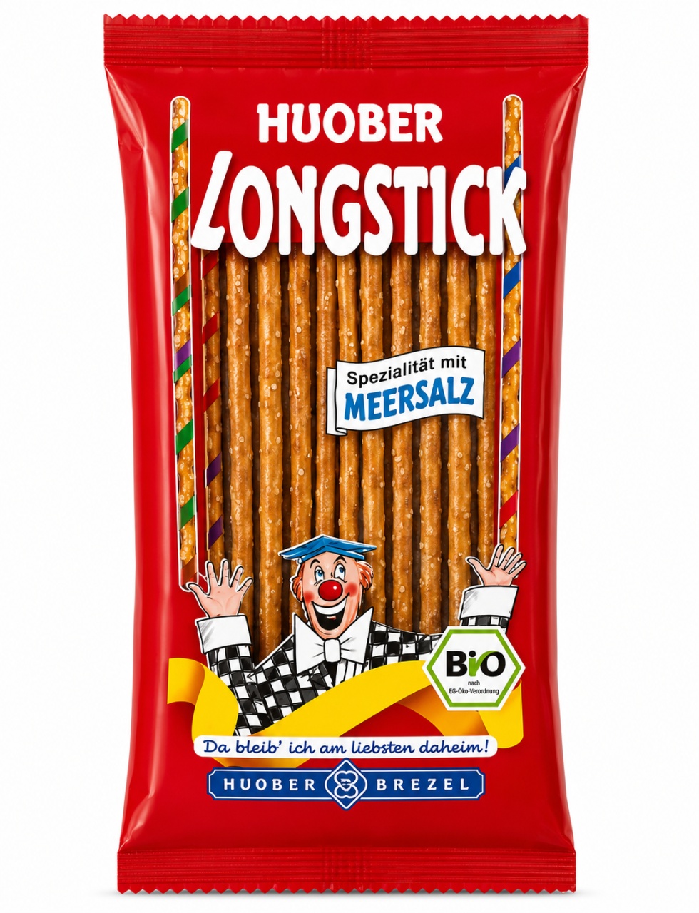 Sticksuri Lungi cu Sare Bio, 150 g, Huober