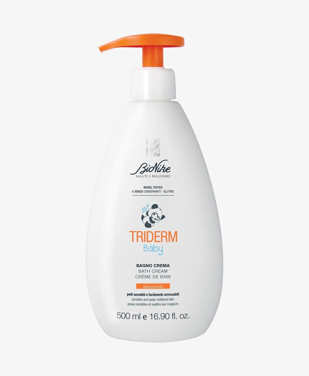Crema de dus Triderm Baby, 500ml, Bionike