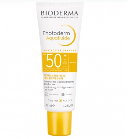 Crema lejera Aquafluide Photoderm SPF50+, 40ml, Bioderma