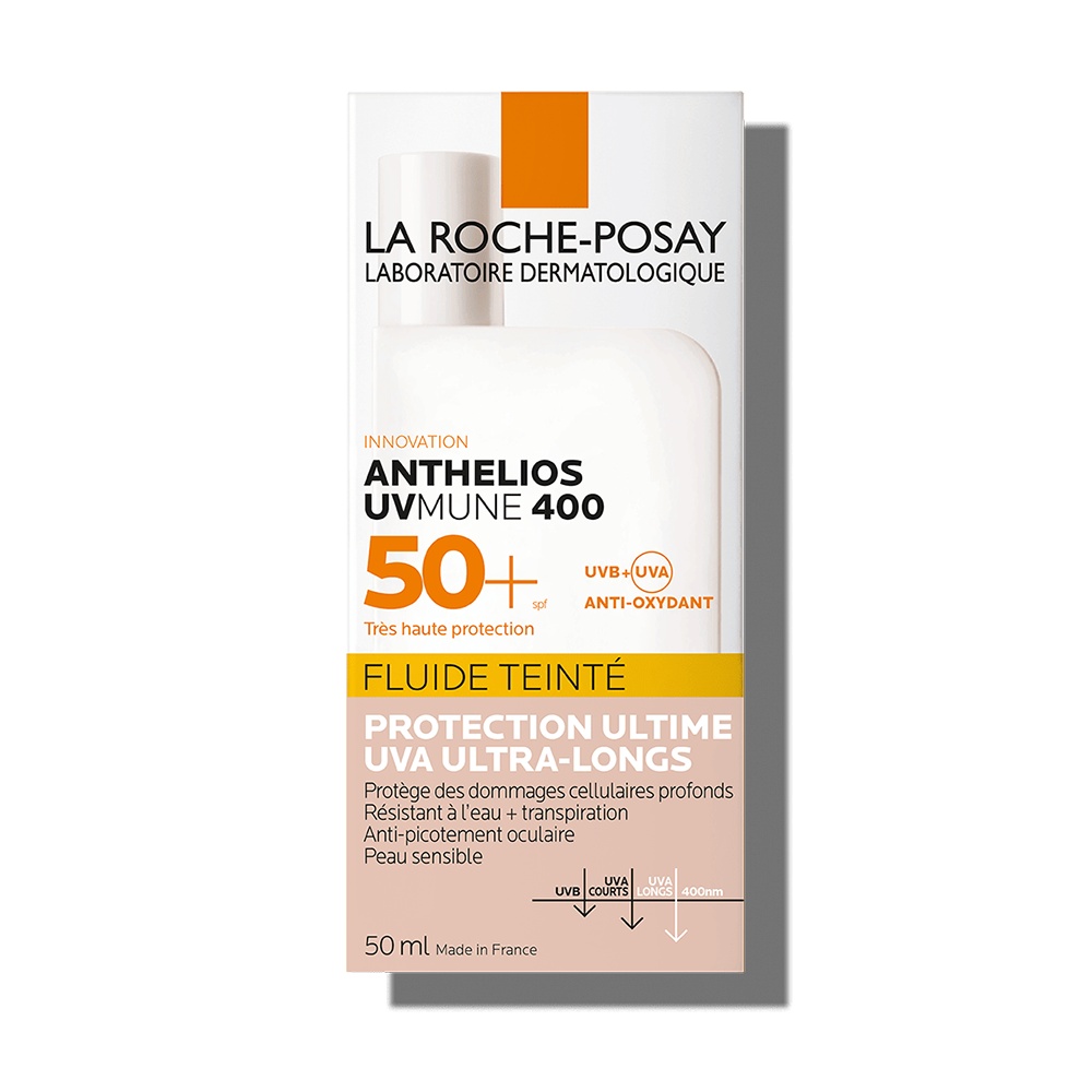Fluid colorat pentru protectie solara Anthelios UVMune SPF50+, 50ml, La Roche-Posay