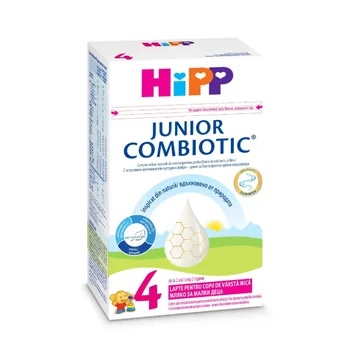 Lapte de crestere Junior Combiotic 4, 500 g, Hipp