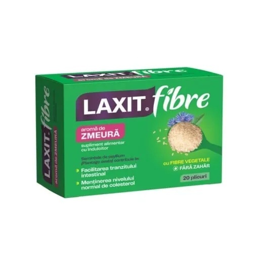 Laxit Fibre aroma zmeura, 20pl, Fiterman
