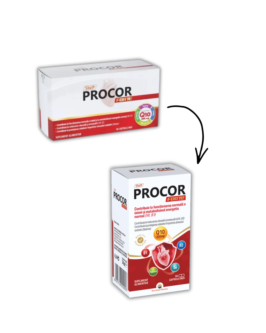 Procor forte, 30 capsule, Sun Wave