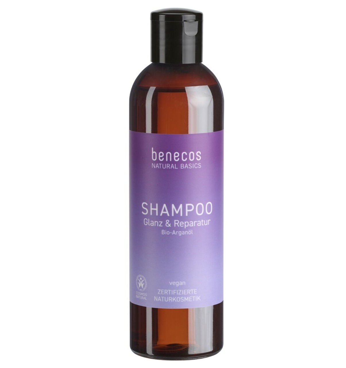 Șampon pentru Strălucire și Reparare cu Ulei de Argan Eco, 250 ml, Benecos