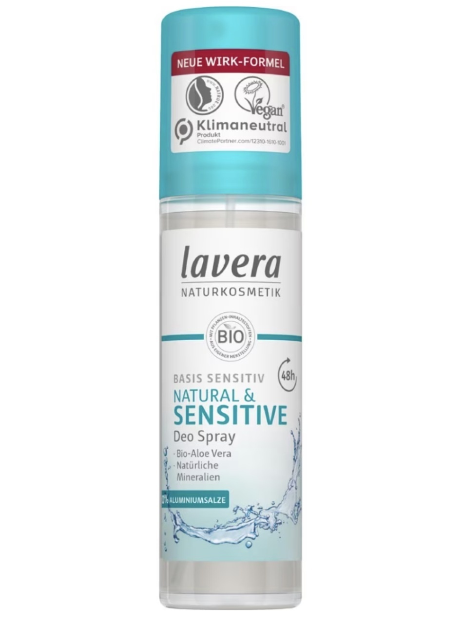 Deodorant Spray Sensitiv cu Aloe Vera Bio, 75 ml, Lavera