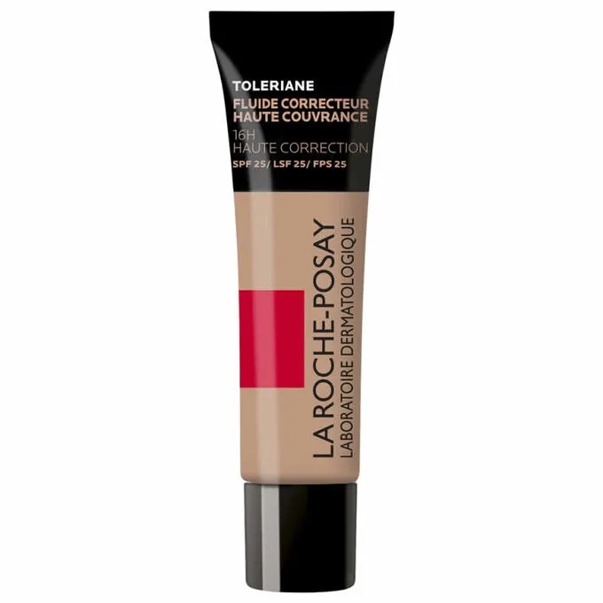 Fond de ten fluid corector cu SPF25 pentru piele sensibila Toleriane, Nuanta 13, 30ml, La Roche-Posay