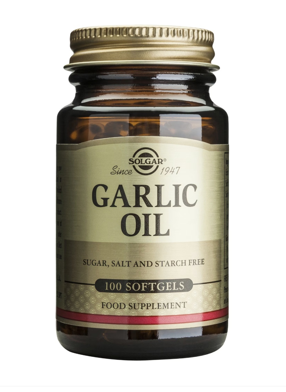 Garlic Oil, 100 Capsule Moi, Solgar