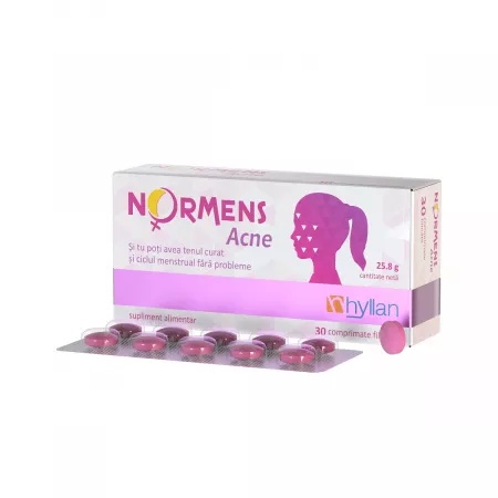 Normens Acne, 30 comprimate, Hyllan