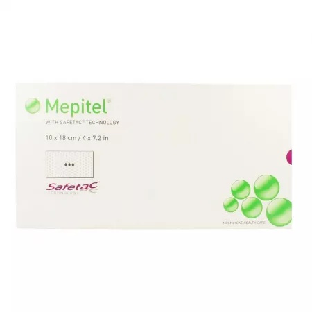 Pansament tip plasa cu silicon Mepitel, 10 x 18cm, 10 bucăți, Molnycke