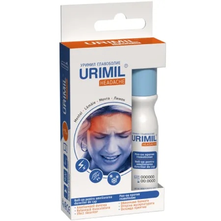 Roll-on Urimil Headache, 15ml, Naturpharma