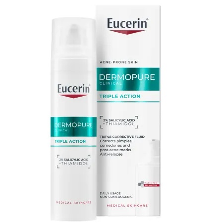 Ser cu tripla actiune Dermo Pure, 40ml, Eucerin