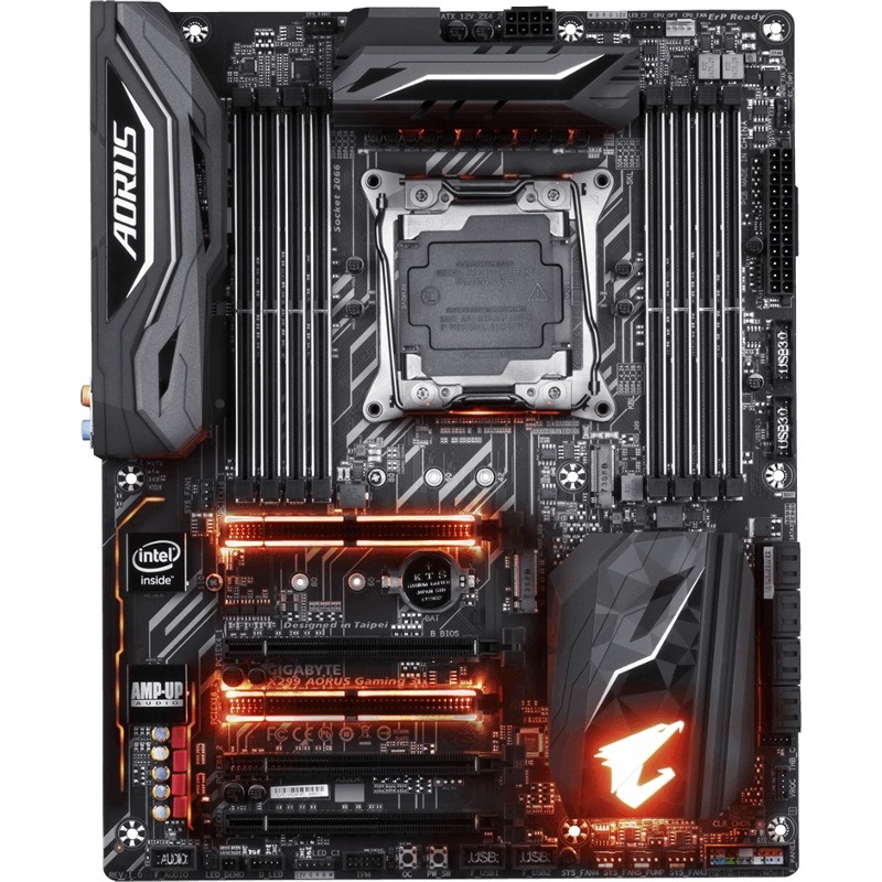 Placa de baza GIGABYTE X299 AORUS Gaming 3, bulk, refurbished