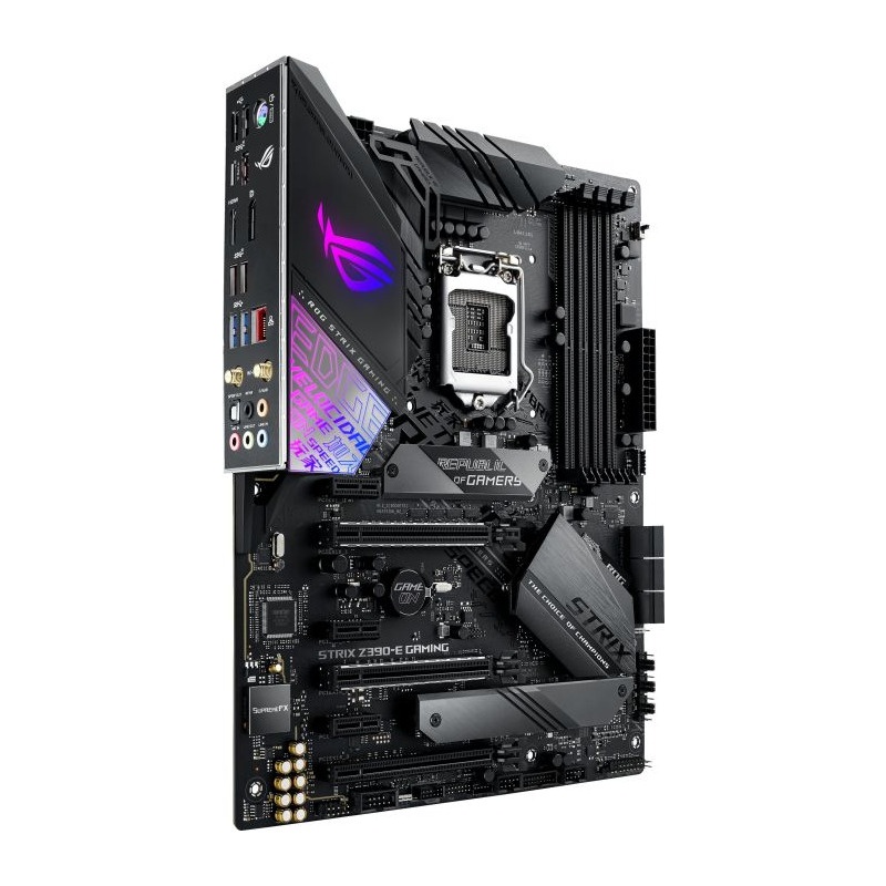 Placa de baza ASUS ROG STRIX Z390-E GAMING, LGA 1151V2, Bulk, Refurbished