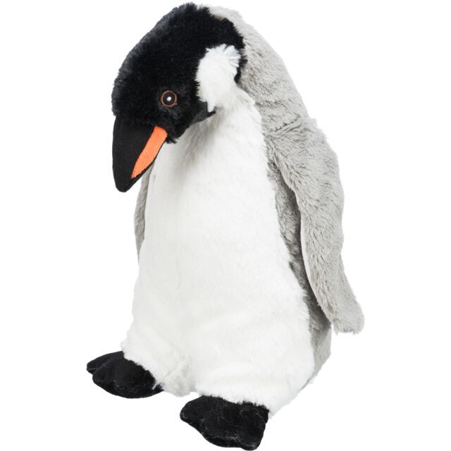 Jucărie Plush beEco Pinguin, din Material Reciclat, 28 cm, 34884