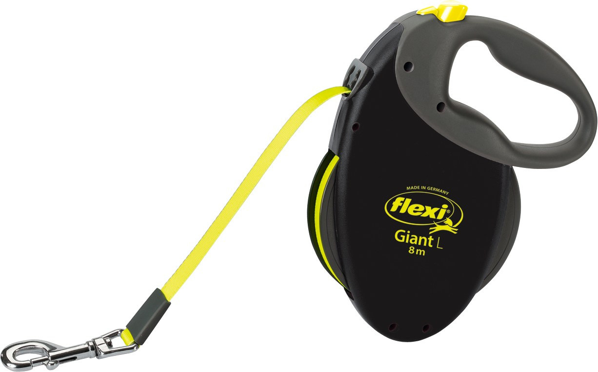 Lesa Flexigiant Banda 8 M 50kg Negru/Neon 20929