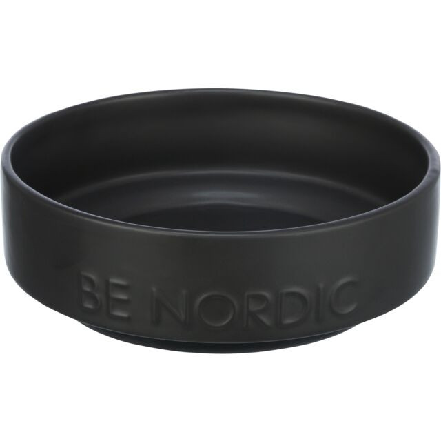 Bol Ceramic Be Nordic, 0.5 l / ø 16 cm, Negru, 24523