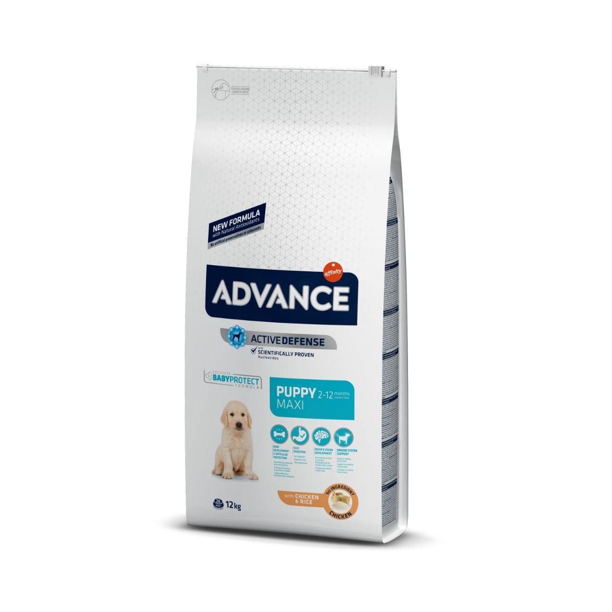 Advance Maxi Puppy, L-XL, Pui, hrană uscată câini junior, 12kg