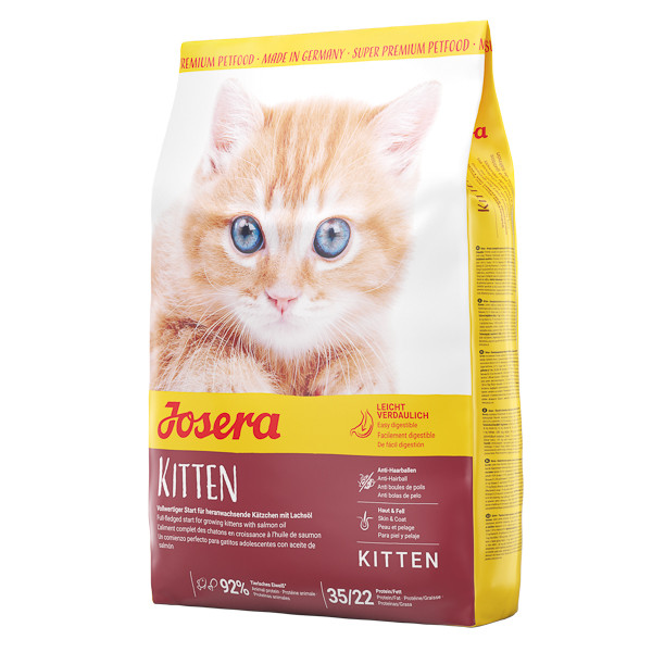 Josera Kitten, Somon, hrană uscată pisici junior, 400g