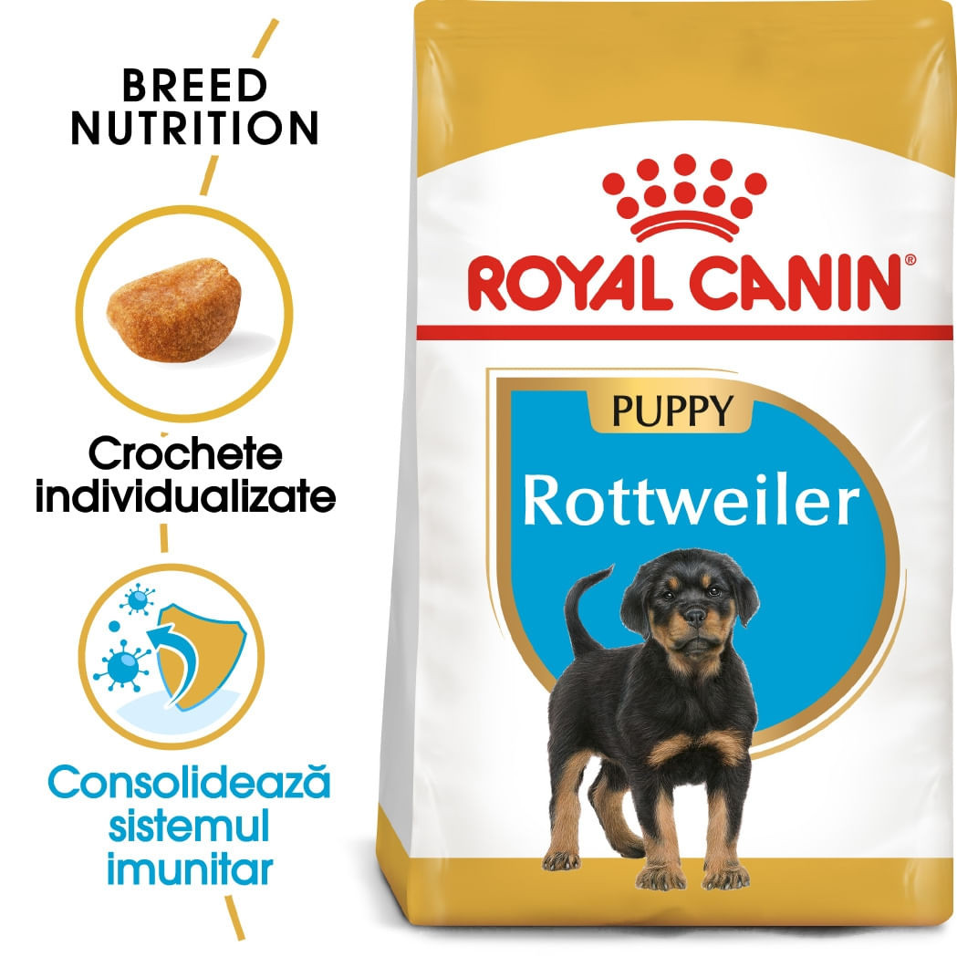 Royal Canin Rottweiler Puppy hrană uscată câine junior, 12kg